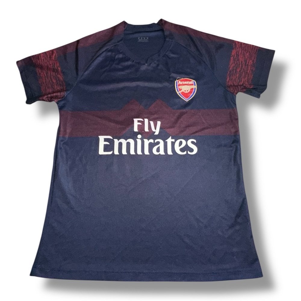 Men’s Unknown Brand Fly Emirates Arsenal Soccer Jersey